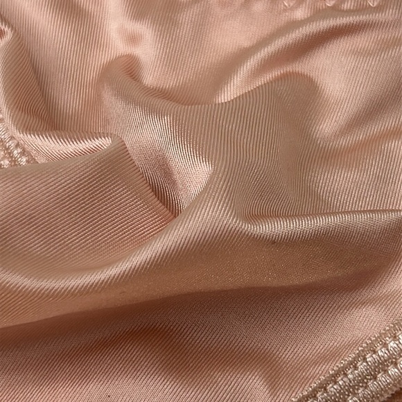 IZA Silky Liquid Satin & Lace Low Rise Bikini Cut Stretchy Smooth Panties NEW - Picture 3 of 13